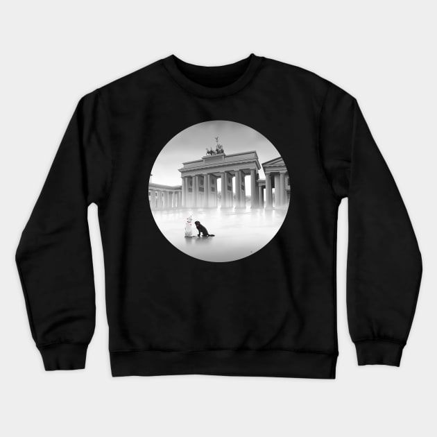 Berlin Crewneck Sweatshirt by VectorInk